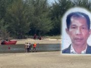 Kelibat rakan tak nampak ketika air mulai pasang
