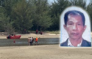 Kelibat rakan tak nampak ketika air mulai pasang