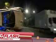 Pemandu Kereta Cedera Elak Lori Lawan Arus #MGFlash