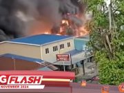 Kilang Papan Dan Besi Terbakar Di Sungai Buloh #MGFlash