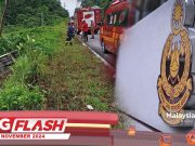 Enam Pelajar Nyaris Maut Van Sekolah Terbabas #MGFlash