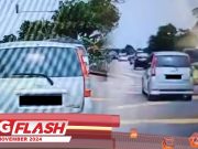 Pengawal Keselamatan Cedera Dirempuh #MGFlash