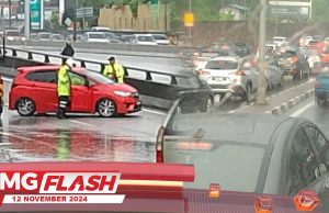 Persiaran Surian Sesak Kerana Banjir Kilat #MGFlash