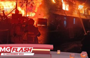 Rumah Dijilat Api, Warga Emas Rentung Tiga Yang Lain Melecur #MGFlash