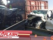 Kemalangan Tiga Kenderaan: Pemandu Lori Selamat, Penunggang Motosikal Maut #MGFlash