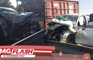 Kemalangan Tiga Kenderaan: Pemandu Lori Selamat, Penunggang Motosikal Maut #MGFlash