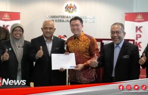 MGNews : Nga Kor Ming Derma Sebulan Gaji Menteri Untuk Tabung Kebajikan KPKT