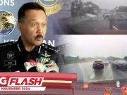 Polis Pengiring Langgar Kereta Awam #MGFlash