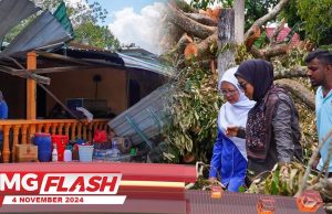 100 Rumah Terjejas Akibat Ribut Di Segamat #MGFlash