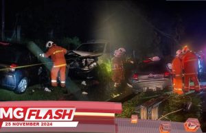 Dua Maut Kereta Bertembung Dengan 4X4 #MGFlash