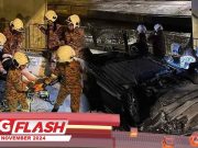 Kereta Terbalik Dalam Kemalangan #MGFlash