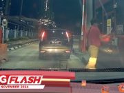 Lelaki Mengamuk Di Plaza Tol Ditahan #MGFlash