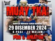 Muay Thai Rentap Pandan Madani 2024 tarik minat peserta luar negara