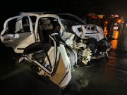Seorang maut, tujuh cedera nahas dua kenderaan