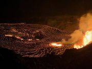 Hawaii’s Kilauea volcano erupts, spewing columns of lava
