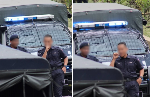 Anggota polis tunjuk isyarat lucah pada wanita, siasatan dalaman telah dibuka