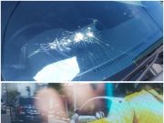 Operator kilang pecah cermin kereta wanita diberkas polis