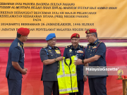 Sultan Pahang lancar Pasukan Keselamatan Kebakaran Istana