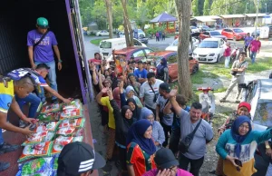 Empat pihak bergabung agih bantuan mangsa banjir di Kedah