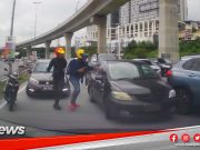 Polis temui dadah pada pemandu kereta cuba larikan diri