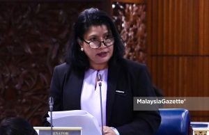 Undang-undang sedia ada sudah memadai, tak perlu Akta Keharmonian Agama – Saraswathy Timbalan Menteri Perpaduan, Senator Puan Saraswathy Kandasami pada Mesyuarat Kedua Penggal Ketiga Parlimen ke-15 di Dewan Rakyat, Parlimen, Kuala Lumpur. Foto JABATAN PENERANGAN MALAYSIA, 02 JULAI 2024.