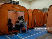 Jumlah mangsa banjir di Perak meningkat petang tadi