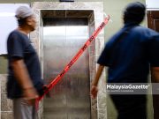 Proses ganti lif rosak di PA Desa Rejang sudah dimulakan
