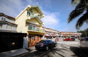 Kediaman mangsa nahas di Melaka lengang