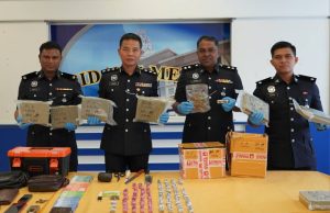 Sindiket jadikan dua rumah tempat bungkus dadah