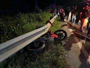 Remaja maut, motosikal terbabas langgar penghadang