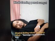 Khairul Aming rebah