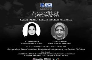 UTeM dukacita dengan kematian dua pelajarnya dalam kemalangan