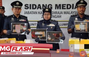Ketamin Bernilai RM1.55 Juta Dirampas Di KLIA #MGFlash