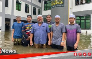 MGNews: Banjir Besar: Madrasah Al Badriah Di Tumpat Rayu Sumbangan Air Segera