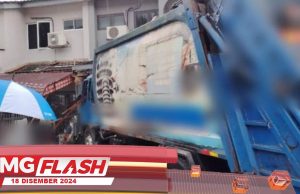 Lori Sampah Langgar Rumah #MGFlash