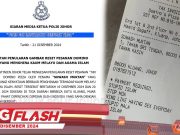 Polis Buru Penghina Islam Dalam Resit Makanan #MGFlash
