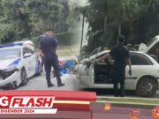 Penjenayah Cuba Lari Daripada Polis Ditahan #MGFlash
