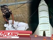 Replika Roket Dan Bendera China Diturunkan #MGFlash