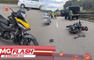 Polis Buru Pemandu Lori #MGFlash