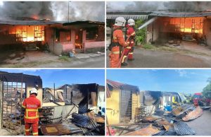 Lelaki melecur dalam kebakaran 13 rumah di Tanjung Dawai