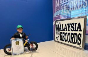 Maleeq diiktiraf Malaysia Book of Records