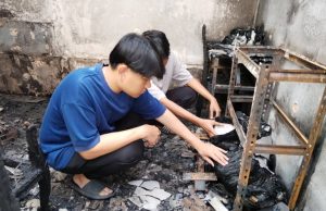 Dua beradik calon STPM, SPM buntu rumah mereka terbakar
