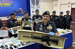 4 ditahan seludup senjata api dari Thailand untuk pasaran gelap