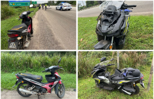Pekerja kilang maut kemalangan dua buah motosikal
