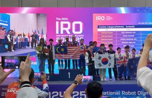 Tiga murid orang asli raih emas dalam International Robot Olympiad di Busan