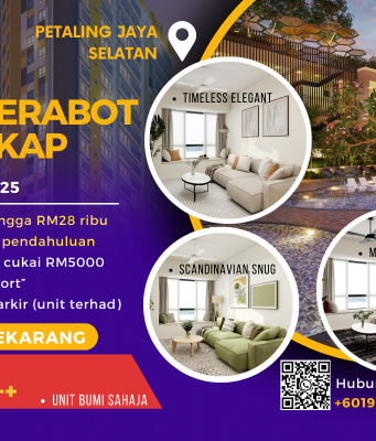 kondominium condominium petaling jaya selatan south rumah apartment bumiputera unit Helix2 resort home fully furnished berperabot lengkap Jeslyne Low realtor