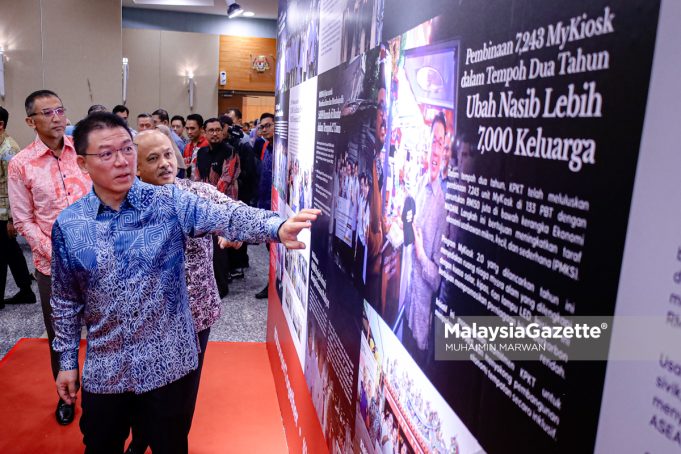 Menteri Perumahan dan Kerajaan Tempatan, Nga Kor Ming hadir pada Amanat Tahun Baharu 2025 di Kementerian Perumahan dan Kerajaan Tempatan. Foto MUHAIMIN MARWAN, 16 JANUARI 2025