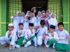 Guru Besar Sekolah Rendah Agama Rakyat Orang Asli (SRAROA) Nurul Hikmah, Rafiah Anjang bergambar bersama murid SRAROA Nurul Hikmah ketika tinjauan MG Perak di Kampung Sungai Tonggang, Tanjung Rambutan, Ipoh. Foto ANIQ NABILAFIQ ANUAR, 22 JANUARI 2025. MGPerak Perak Sejahtera Islam SRAROA Nurul Hikmah KAFA Ustazah Ruby