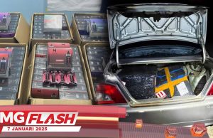 PGA Rampas Lebih 2500 Rokok Elektronik Bernilai RM262,000 #MGFlash