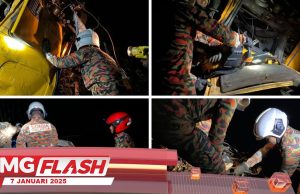 Lori Muatan Besi Terbabas, Pemandu dan Kelindan Maut #MGFlash